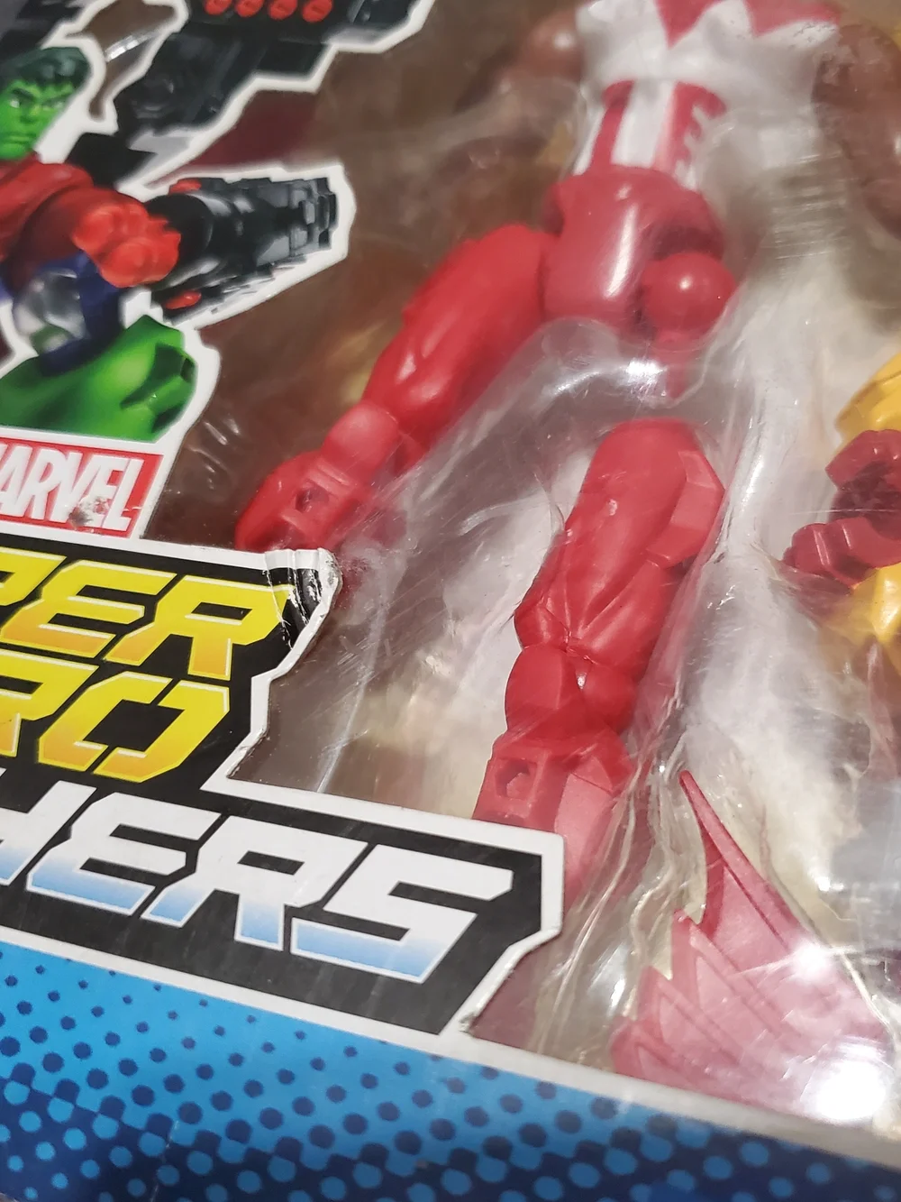 Hasbro Marvel Super Hero Mashers Falcon Iron Patriot Action Figure New Not Mint